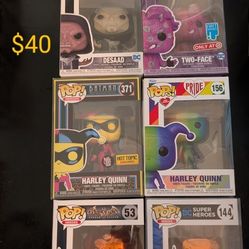 DC Funko Pops