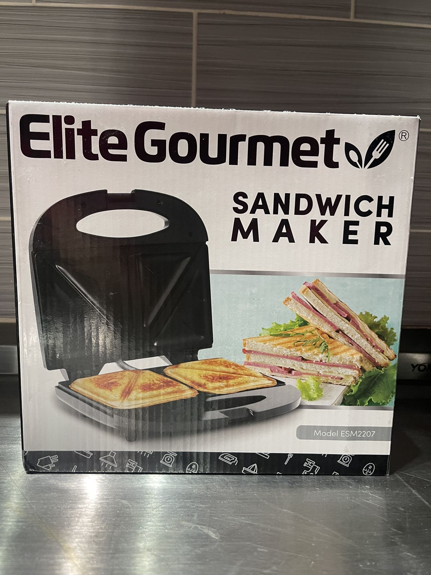 Elite Gourmet Sandwich Maker