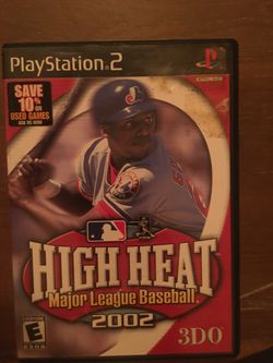 Sony ps2 high heat baseball 2002