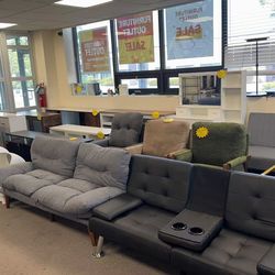 📣 HUGE FURNITURE SALE — Sofas, Gaming Chairs, Office Chairs, Dining Chairs & Bar Stools! Come choose in person! We have many styles available: ✔ Sofa