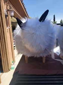 Yak foot stool and storage