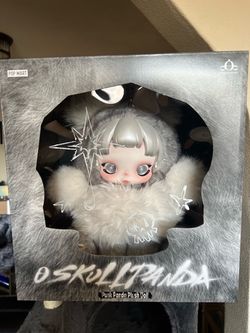 Pop Mart Skullpanda Punk Panda Plush Doll