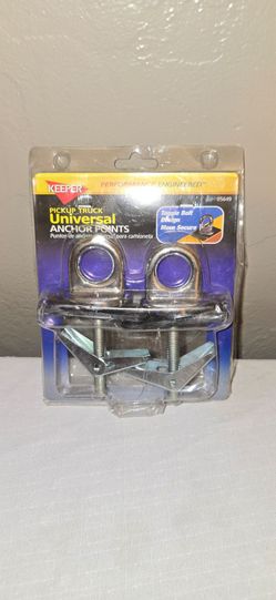 ESTATE SALE Keeper Universal Pickup Truck Anchor Points - 2 Pack (Brand New)