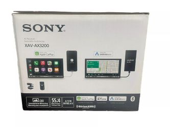 Sony XAV-AX3200 6.95" Digital Media Car Receiver w/ Apple Carplay & Android Auto