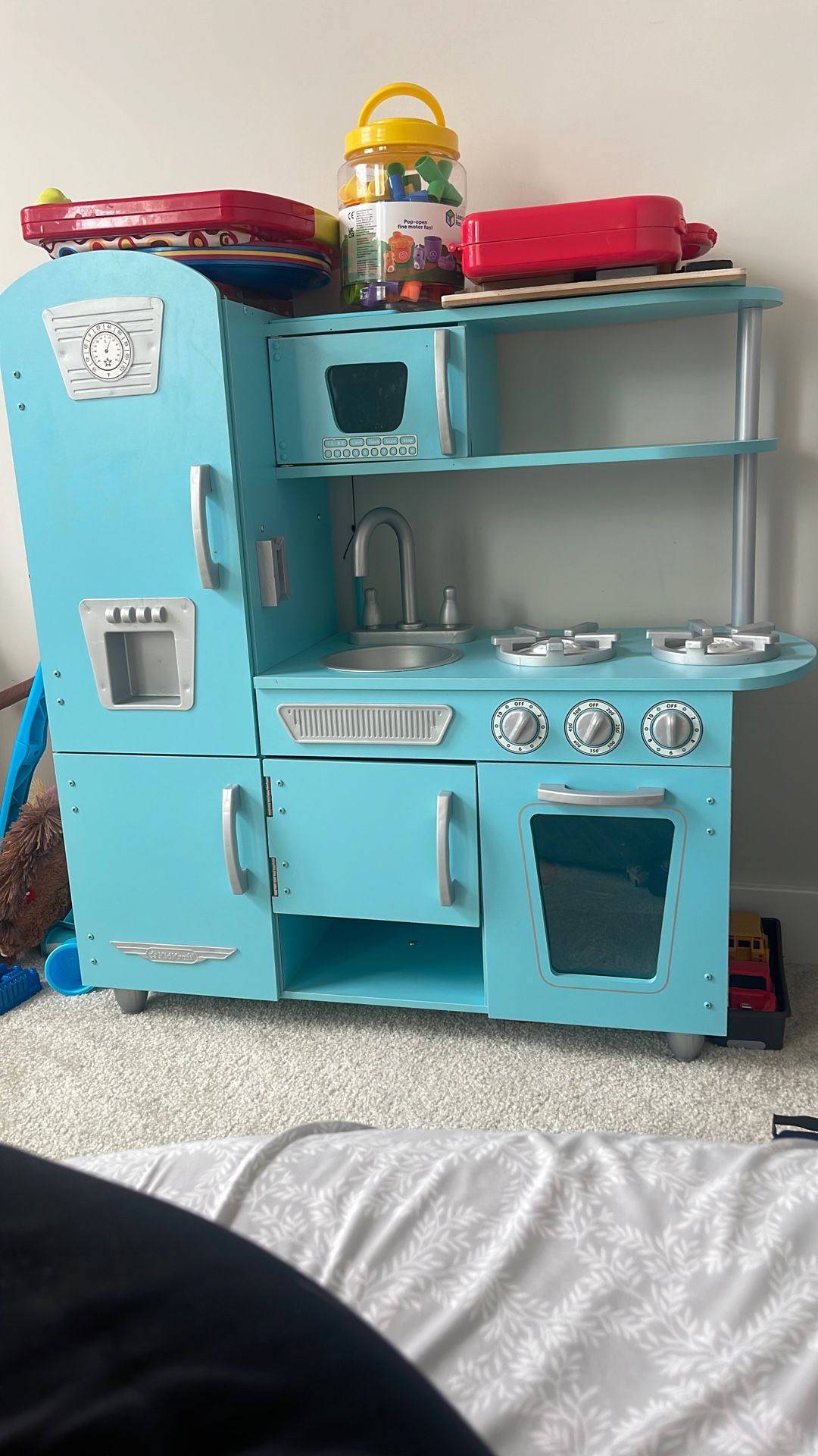 Kids Play Kitchen With Accessories