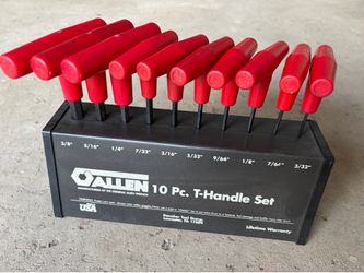 Allen 10pc. T-handle set