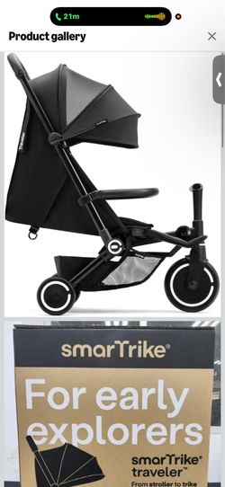 Smartrike Traveler Travel Stroller for Toddlers