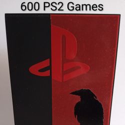 Sony PlayStation 2 With 600 PS2 Games 