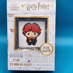 2020 Chibi Coin Collection - Harry Potter 3) RON WEASLEY™ - Niue 2 dollars 1 oz silver coin