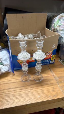 Glass centerpieces wedding