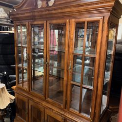 traditional-style wooden cabinet