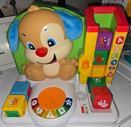 Fisher-Price Laugh & Learn Puppy's Block Play