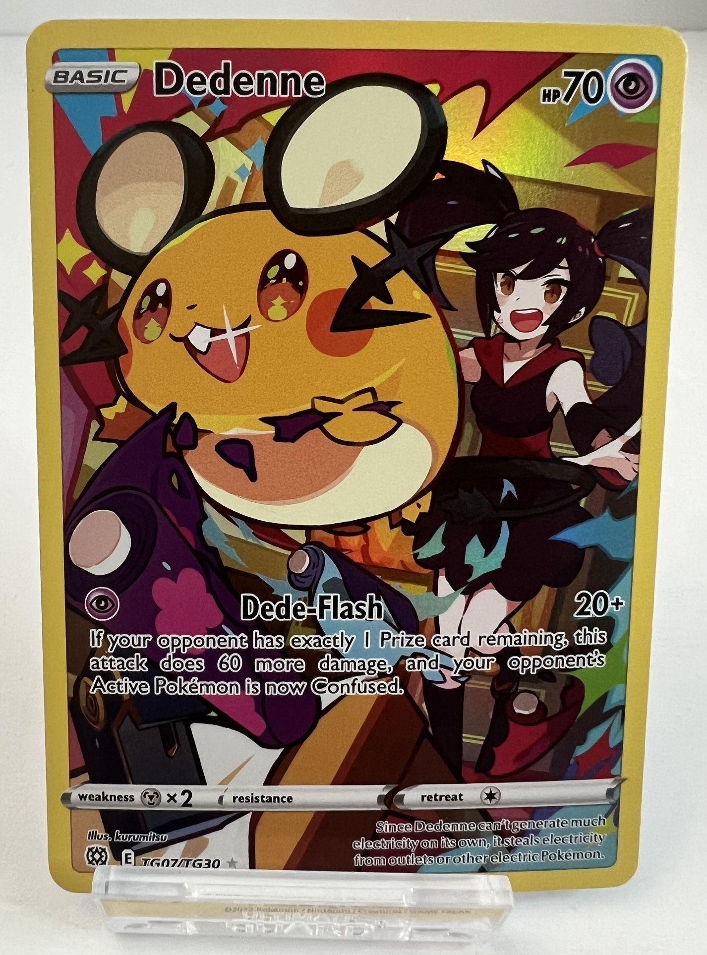 Pokemon Brilliant Stars Dedenne Trainer Gallery Card # TG07/TG30 for Sale  in Fullerton, CA - OfferUp