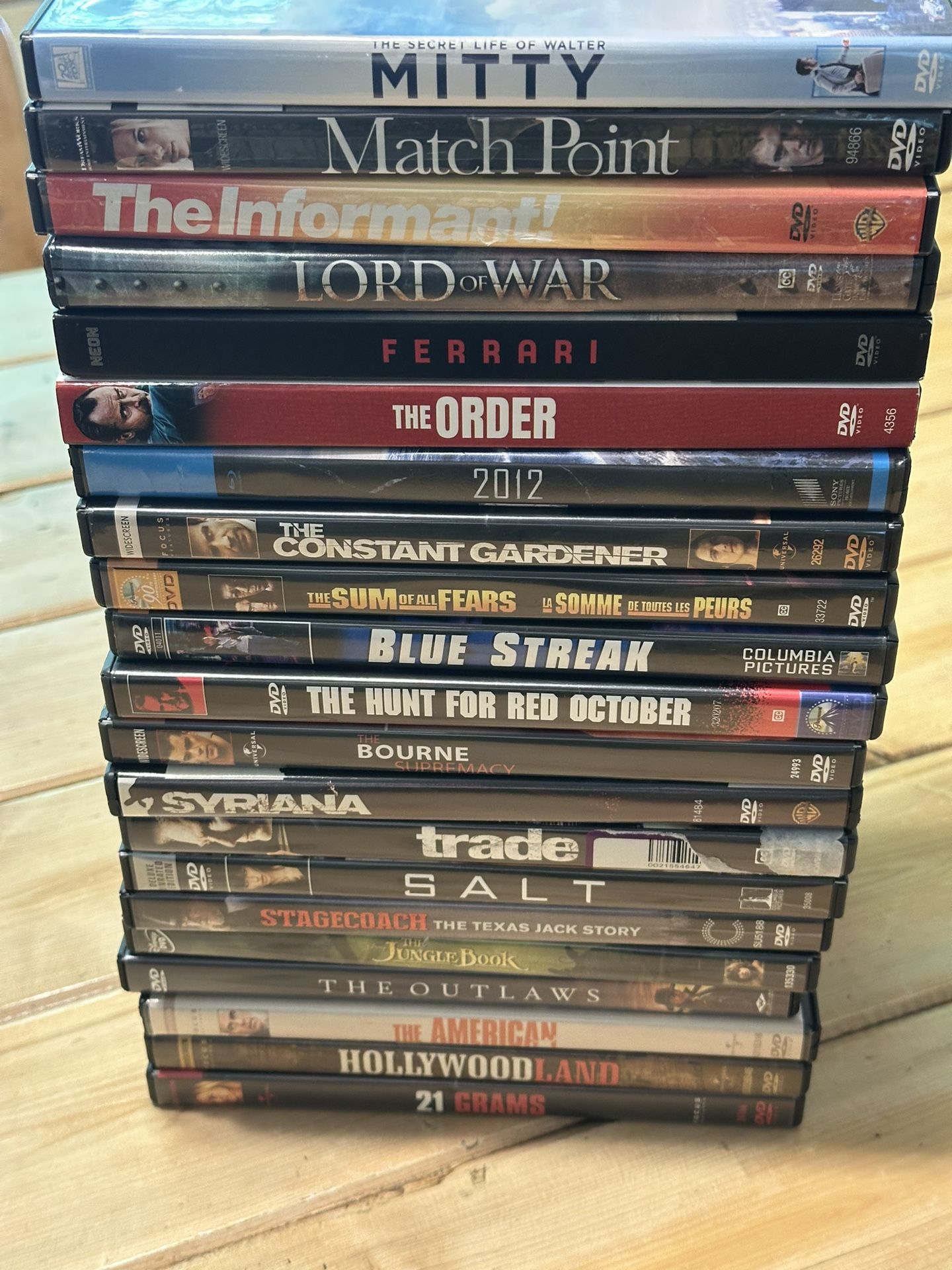* 21x DVD Movie Lot - Some New Titles * Clean, Play Great
