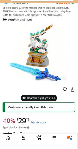 Sillbird botw glowing master Board blocks set