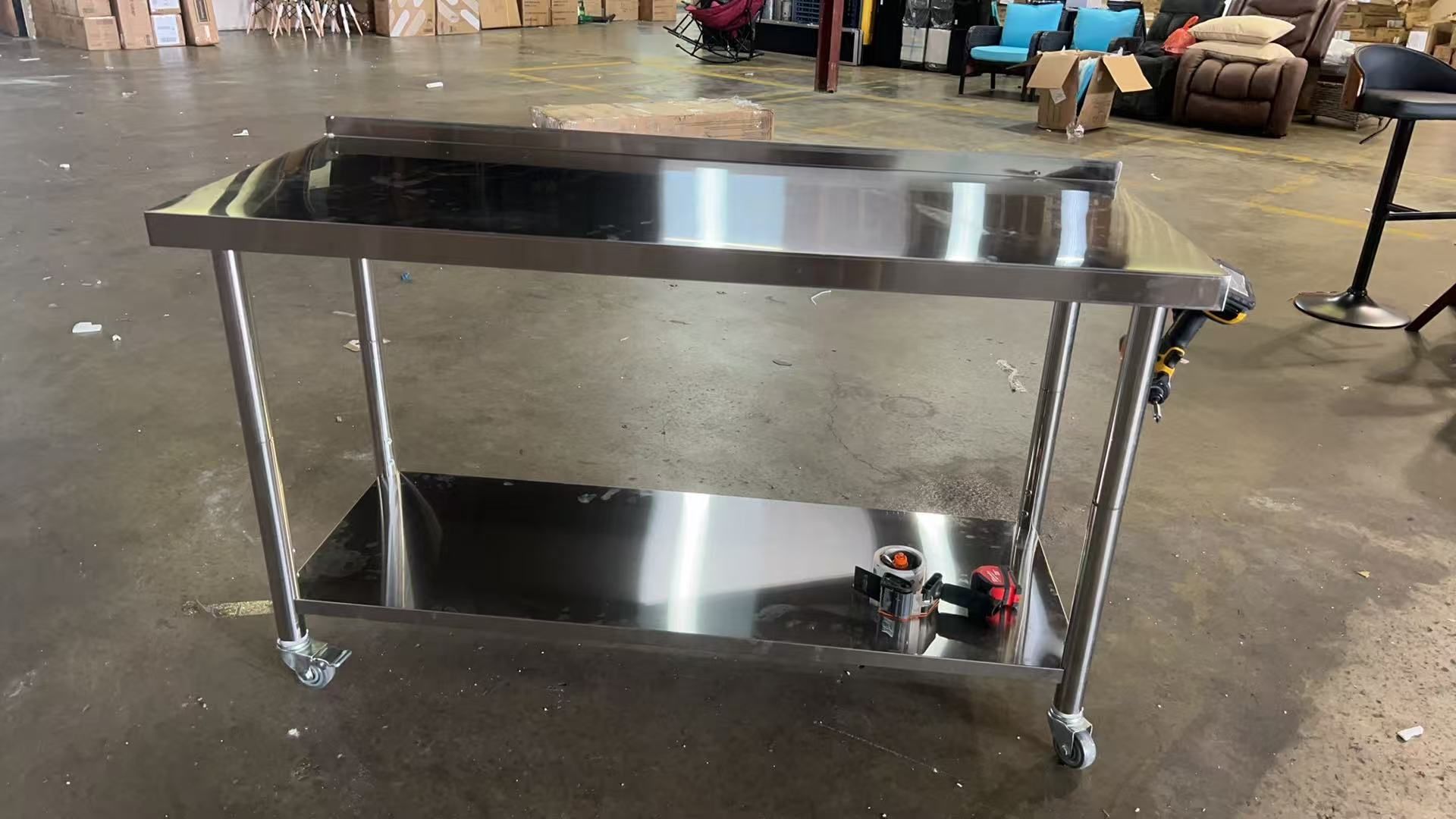 Stainless Steel Prep Table