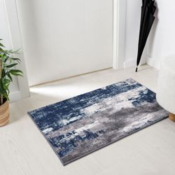 Luxe Weavers Euston Rug Blue