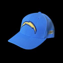 2000s Reebok NFL San Diego Chargers Adjustable Cap Hat Strap Back Powder Blue