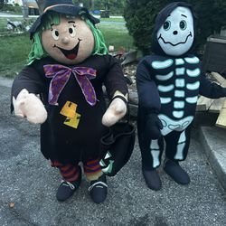 2 Statues For Halloween 