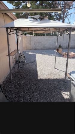 Outdoor Gazebo Canopy with Side Shelves FREE FREE