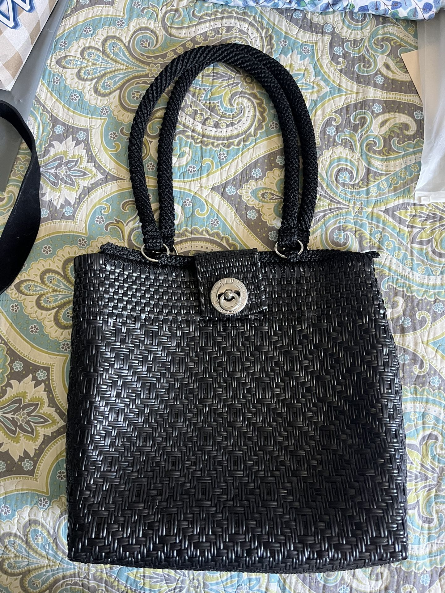 Handmade Black Handbag
