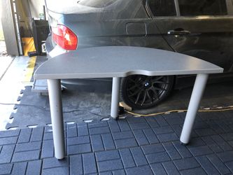 Office/Work Table on Rolling Casters