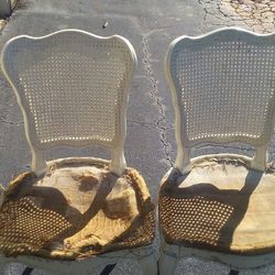 Cane back chairs!2