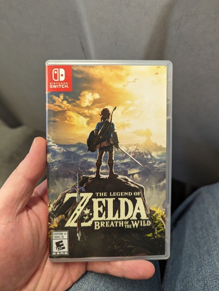 Legend Of Zelda Breath Of The Wild Switch 