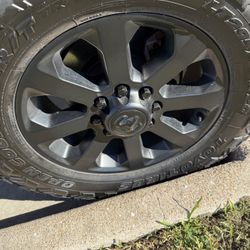 24 Ram 2500 Wheels Only