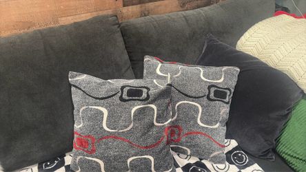 Throw pillows