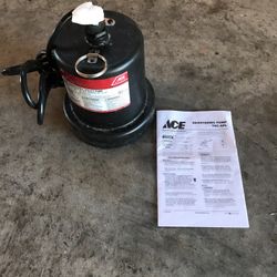Ace Water Pump  Used 1X