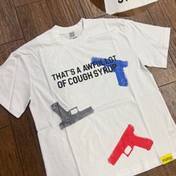 Awful Lot Of Cough Syrup Glock Tee Size S