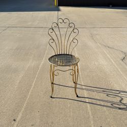 Antique Metal Chair