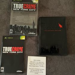 True Crime New York City Collector Edition 