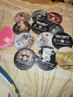 Lot of PS3 games