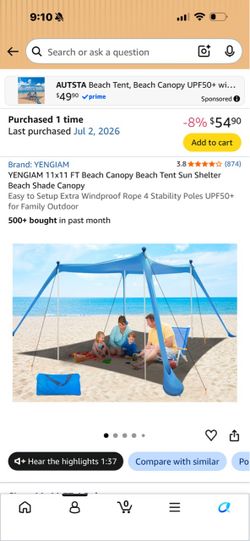 Beach Canopy