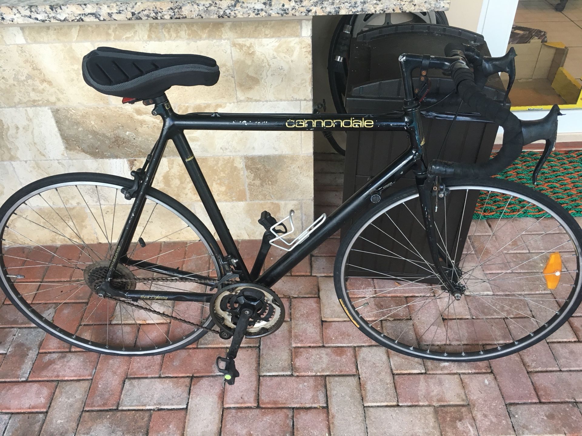 1988 Cannondale Criterium Road bike Black lightning