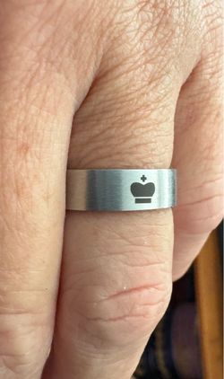 Stainless Steel King Ring