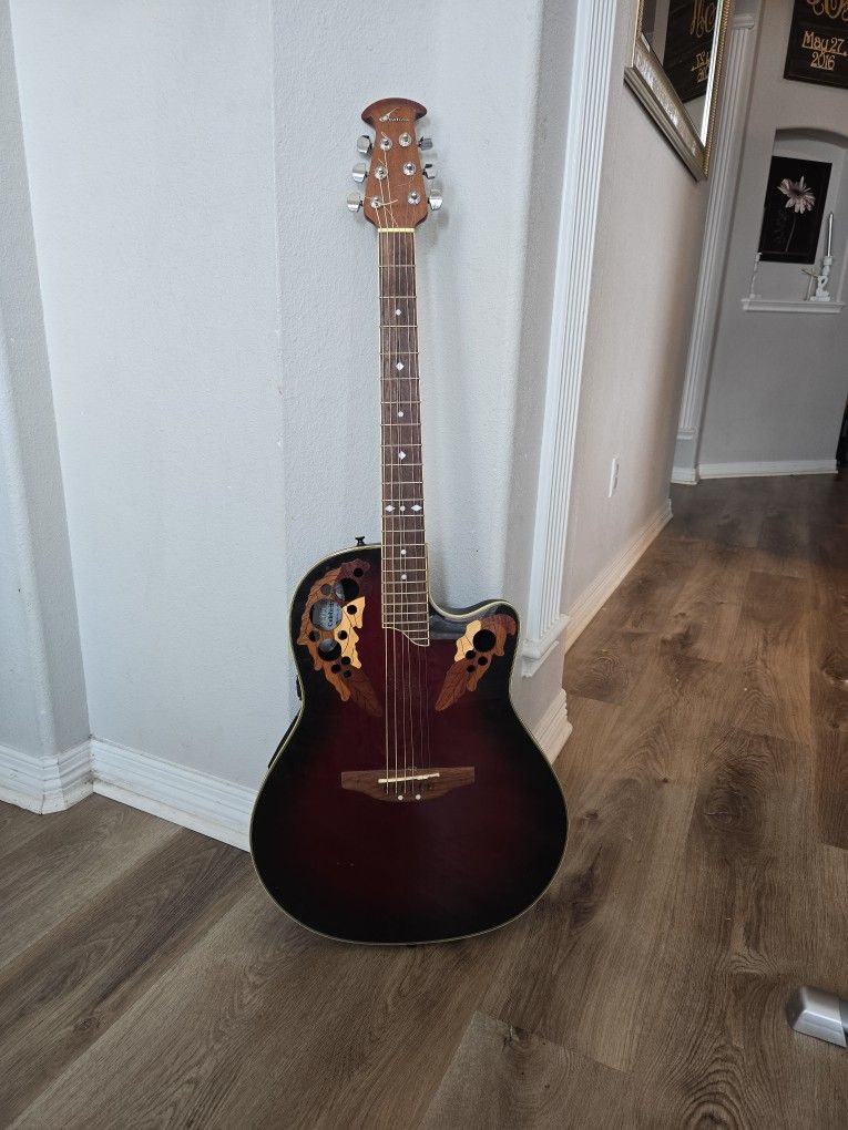 Ovation Acoustic/ electric Guitar