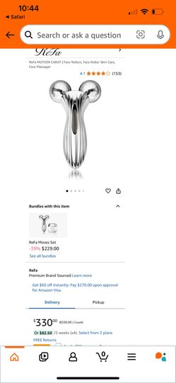 ReFa MOTION CARAT | Face Rollers, Face Roller Skin Care, Face Massager