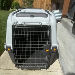 Skudo Large Dog Travel Crate, Pets Up To 60 Lbs. 