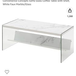 Glass Coffee table