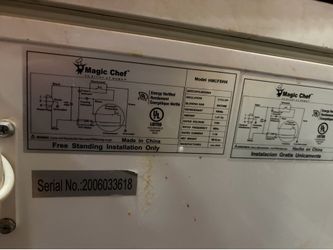New deep freezer
