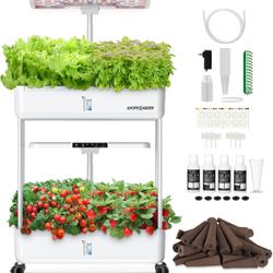 Brand New Hydroponic Growing System Indoor Garden 44 Pods Plant Herb Garden Germination 20 L Double Layer