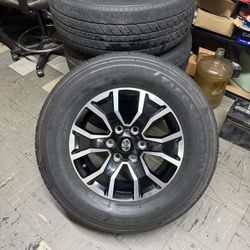 265/65/17 3rd Gen Tacoma TRD sport Tires And Rims