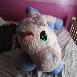 Giant PINK & LAVENDER PURPLE UNICORN(stuffed animal)