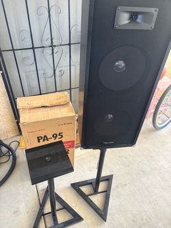 Speakers with stands