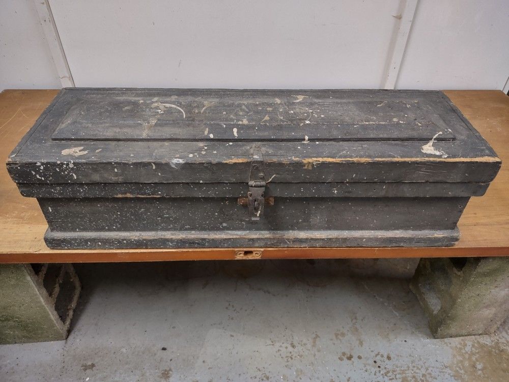 Antique Vintage Wooden Box