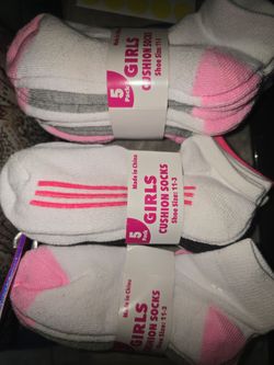 🧚‍♀️ NEW  15 PAIR IF GIRLS SOCKS SIZE 11-3 ONE PRICE
