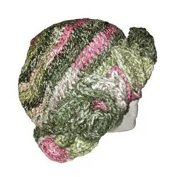 Handmade Multi  Color Crochet Hat